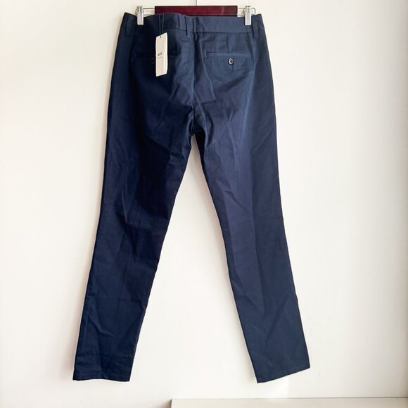 ami Alexandre Mattiussi Dark Navy Blue Chino Trouser XL 36/32 - Picture 3 of 5